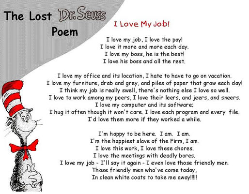 The Lost Dr. Seuss Poem
